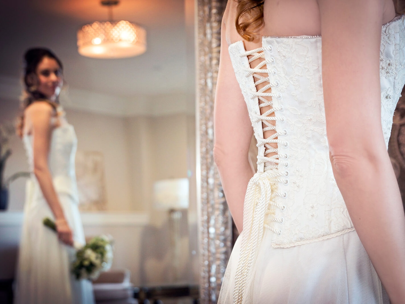 How to Make Your Belly Less Noticeable in Your Wedding Dress - Sweet Violet  Bride